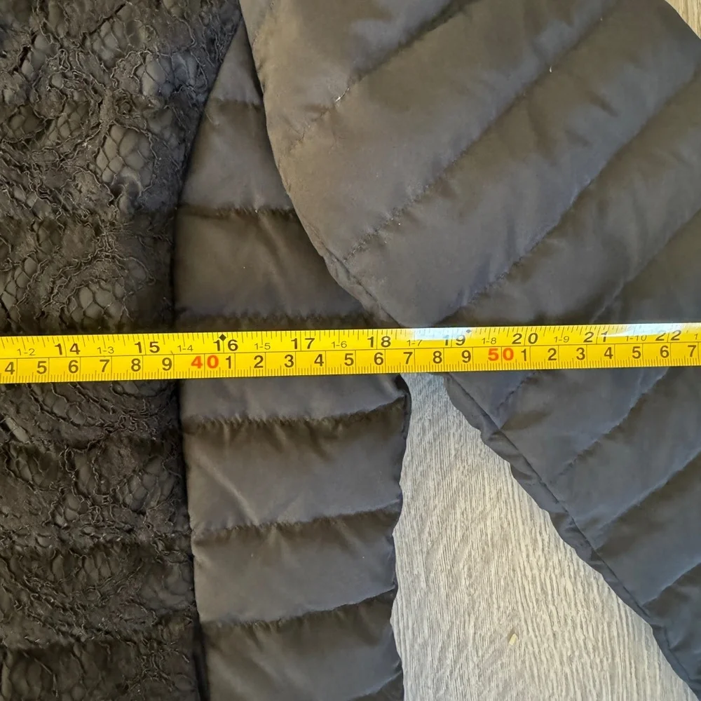 Michael Kors Puffer Coat with Lace Details - Picture 7 of 7